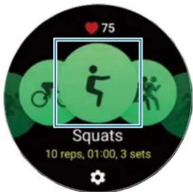 SAMSUNG Galaxy Watch 5 Pro - Démarrer des exercices à répétition - 1