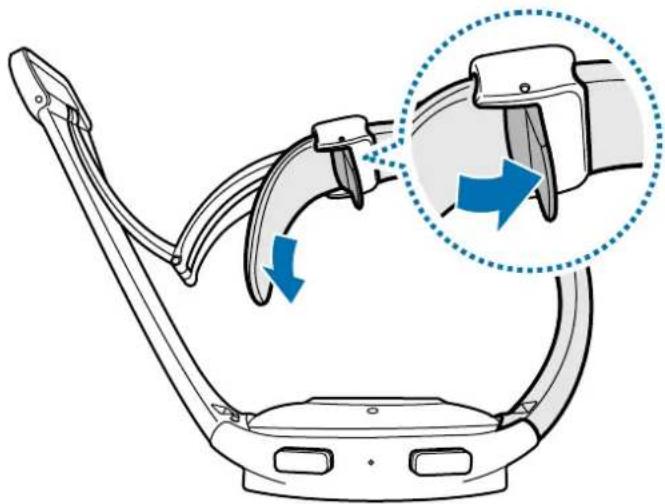 SAMSUNG Galaxy Watch 5 Pro - Mettre la montre à votre poignet - 5