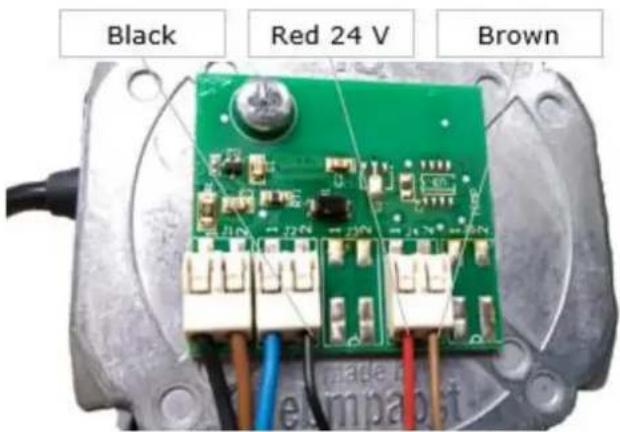 ADURO DraftOptimizer - Mounting of cords in terminal: - 1