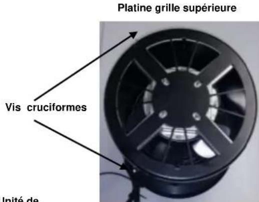 ADURO DraftOptimizer - Placer le nouveau câble moteur : - 1