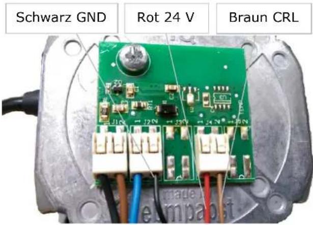 ADURO DraftOptimizer - Entfernen der Kabel aus den Anschlussklemmen: - 1