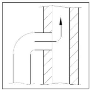 ADURO 15SK Limestone - Conexión a chimenea empotrada - 2