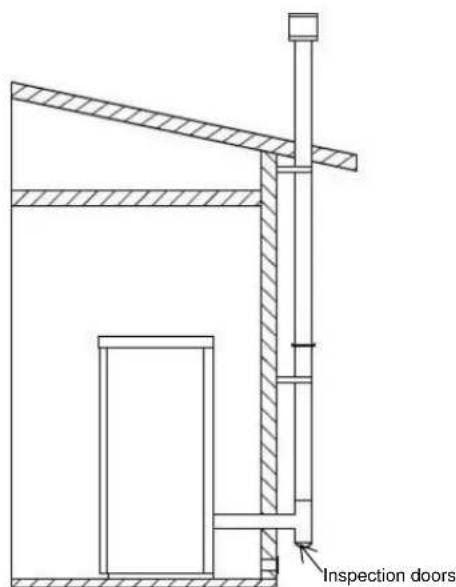 ADURO P2 - Flue pipe and chimney - 3