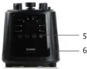 DOMO DO726BL - OVLADACI PANEL - 5