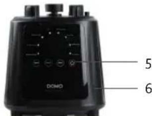 DOMO DO726BL - PANNELLO DI CONTROLLO - 5