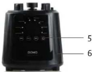 DOMO DO726BL - PANEL DE CONTROL - 4