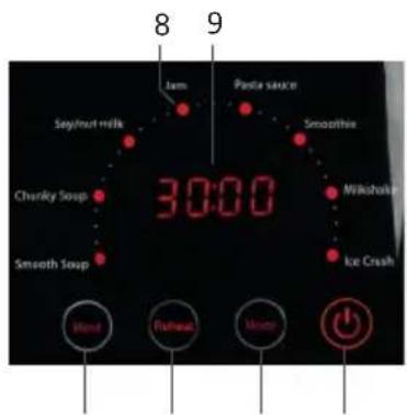 DOMO DO726BL - OVLADACI PANEL - 3