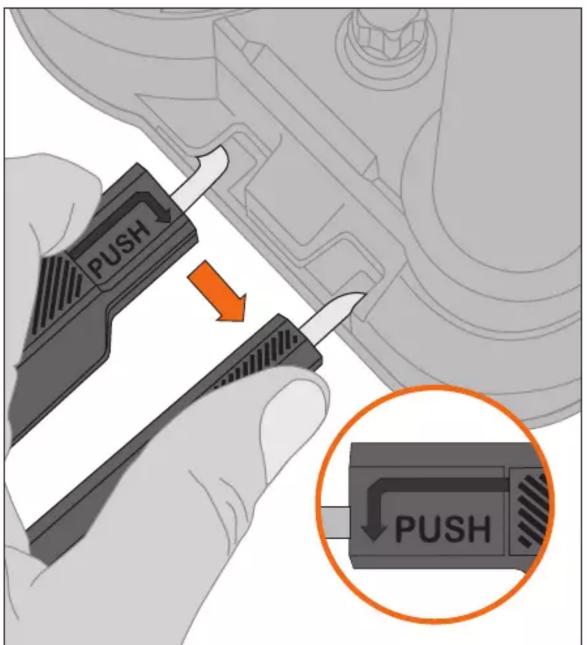 SKS Rennkompressor NXT - Replier correctement le pied - 1