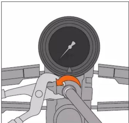 SKS Rennkompressor NXT - Remplacement du manomètre - 3