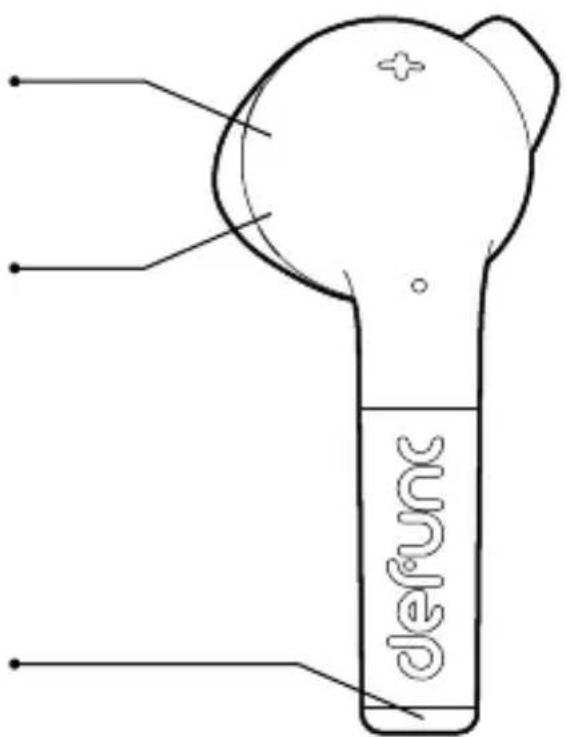 Defunc True Talk - SENSOR CON TECNología DE CONDUCCION OSEA PURE VOICETM - 1