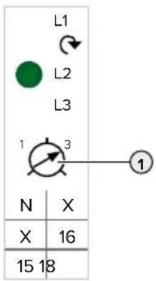 L1 L2 L3 1 3 N X X 16 15 18