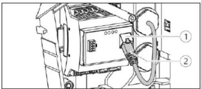Mennekes AMTRON Premium E 1122 T2 - Kabelanslutning till nätverket - 2