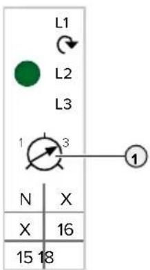 L1 L2 L3 1 3 N X X 16 15 18