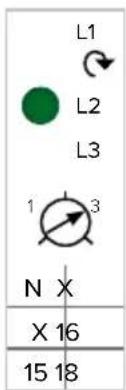 L1 L2 L3 1 3 N X X 16 15 18