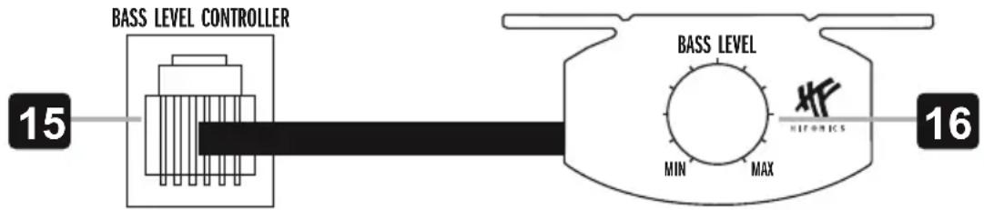 Hifonics Titan TDA200R - VARIABLE LPF FILTER - 2