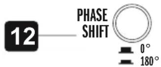 Hifonics Titan TDA200R - PHASE SHIFT SWITCH - 1