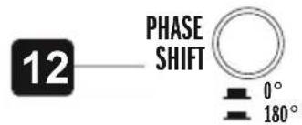 Hifonics Titan TDA250R - PHASE SHIFT SWITCH - 1