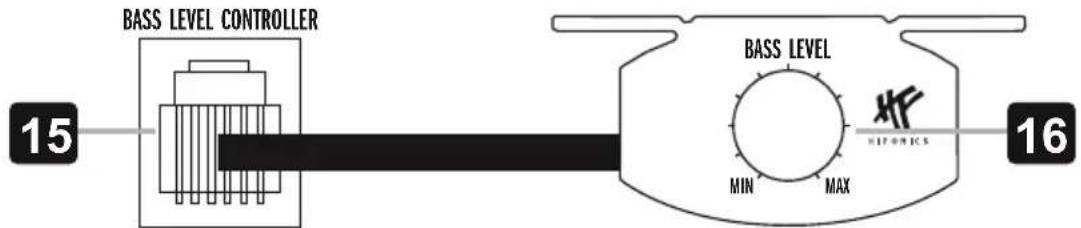 Hifonics Titan TDA250R - VARIABLE LPF FILTER - 2