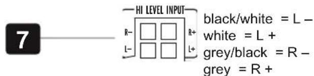 Hifonics Mercury MRX168A - HIGH LEVEL INPUTS & AUTO TURN ON - 1