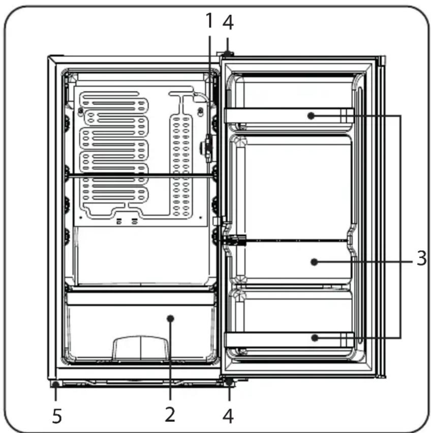 PRIMO PR118FR - ONDERDELEN - 1