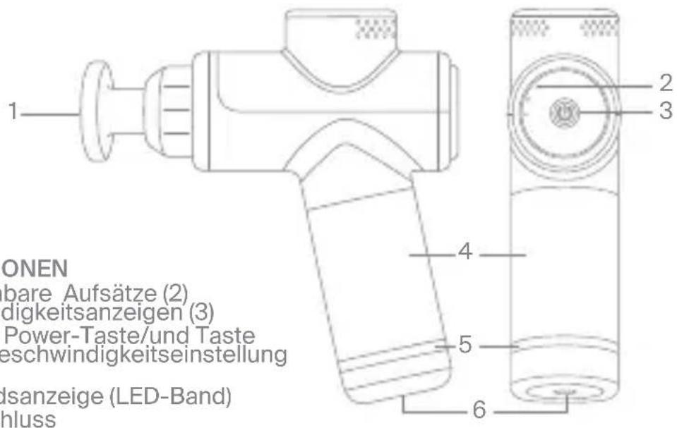 HyperIce Hypervolt Go 2 - REINIGUNG UND LAGERUNG - 1