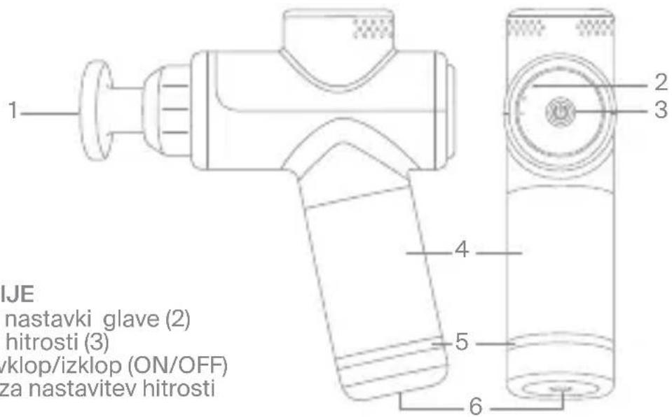 HyperIce Hypervolt Go 2 - ČIŠČENJE IN SHRANJEVANJE - 1