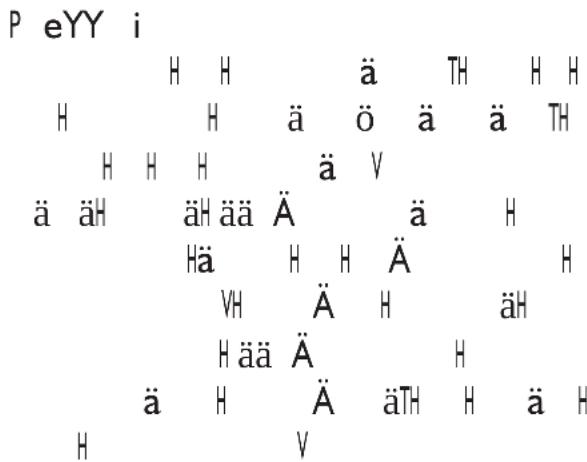 s IHÄ äH H äää H ää Ä ä V s IHÄ äH ä H ää TH H H H ä H H H ä äH ä V
