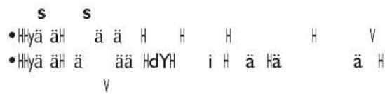 s s • Hhyä äH ä ä H H H H V • Hhyä äH ä ää HdYH i H ä Hä ä H V