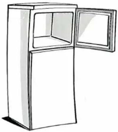 HOTPOINT HTM 1720 V - РАЗМОРОЗКА И УБОРКА МОРОЗИЛЬНОЙ КАМЕРЫ - 1