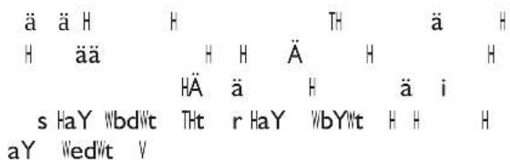 ä ä H H TH ä H H ää H H Ä H H HÄ ä H ä i s HaY WbdWt Tht r HaY WbYwt H H H aY WedWt V