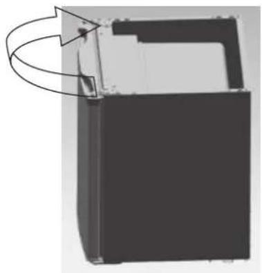 AYA ACT1004 - Instructions d'inversion de la porte du congélateur - 3