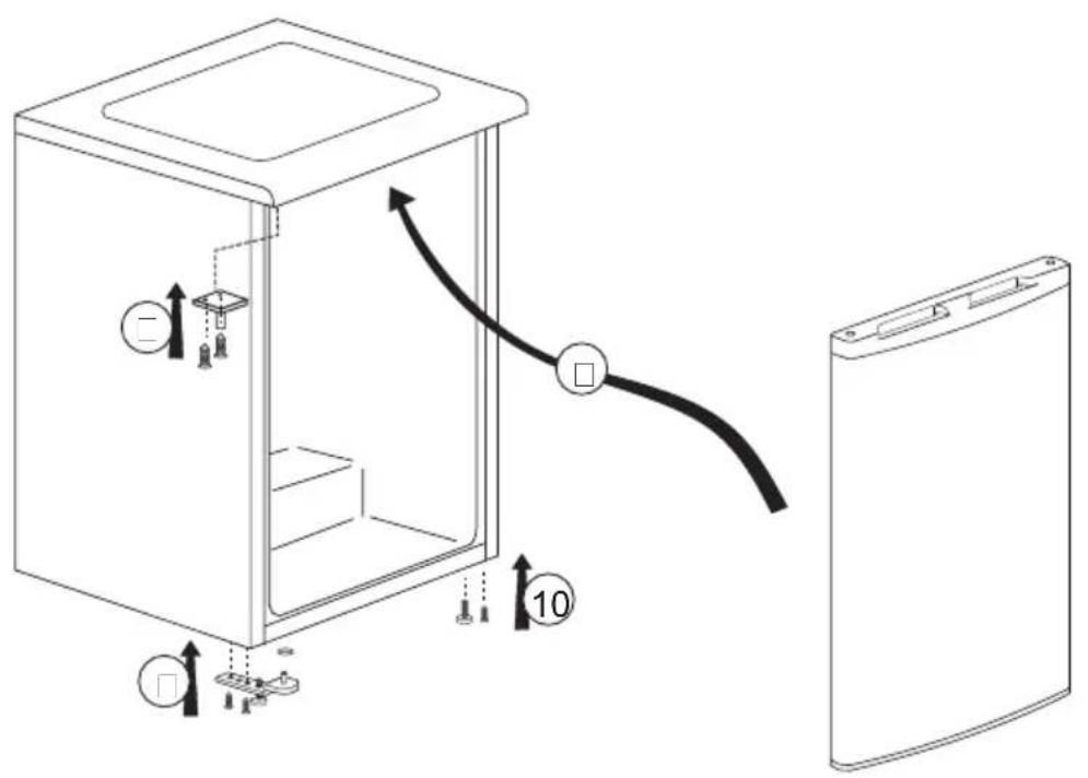 BEKO FSE1173N - Durvju ivietošana oträdi - 2