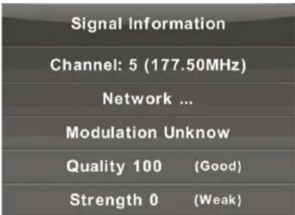 AYA A32HD0320B - Informations sur le signal - 1