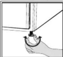 AYA ASLPAC7 - Réglage des pieds - 1