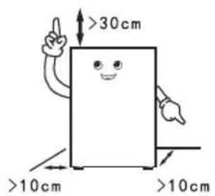 TCL RP318BWE0 - Bedienung und Platzierung - 1