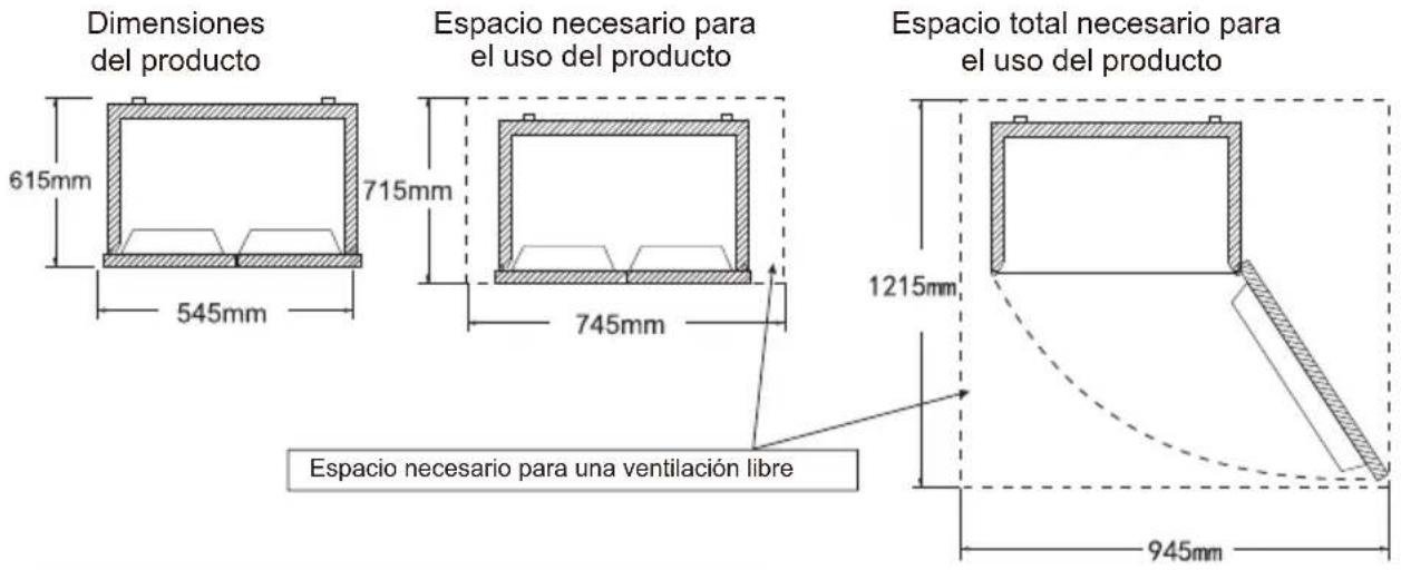 TCL RP282BSF0 - Este frigorifico no se pueda utiliser como electrodomístico integrado. - 1