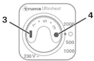 TRUMA Ultraheat - Pièce de commande - 2
