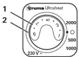TRUMA Ultraheat - Betjeningsenhed - 1