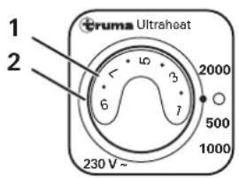 TRUMA Ultraheat - Bedienteil - 1
