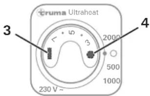 TRUMA Ultraheat - Manöverenhet - 2