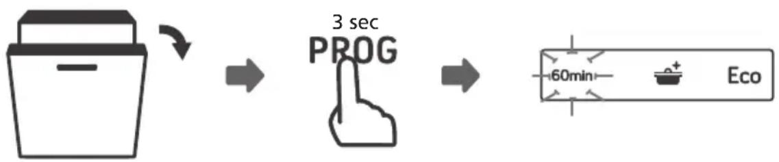 VEDETTE VDP137LW - Changing The Program Mid-cycle - 1