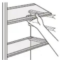 VEDETTE VFD300SEW - Positioning the door balconies - 1