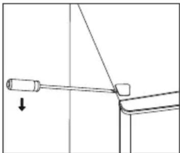 VEDETTE VFD300SEW - Outils nécessaires: tournevis, tournevis plat. - 3