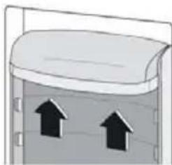 VEDETTE VFD300SEW - Positionnement des balconnets de porte - 1
