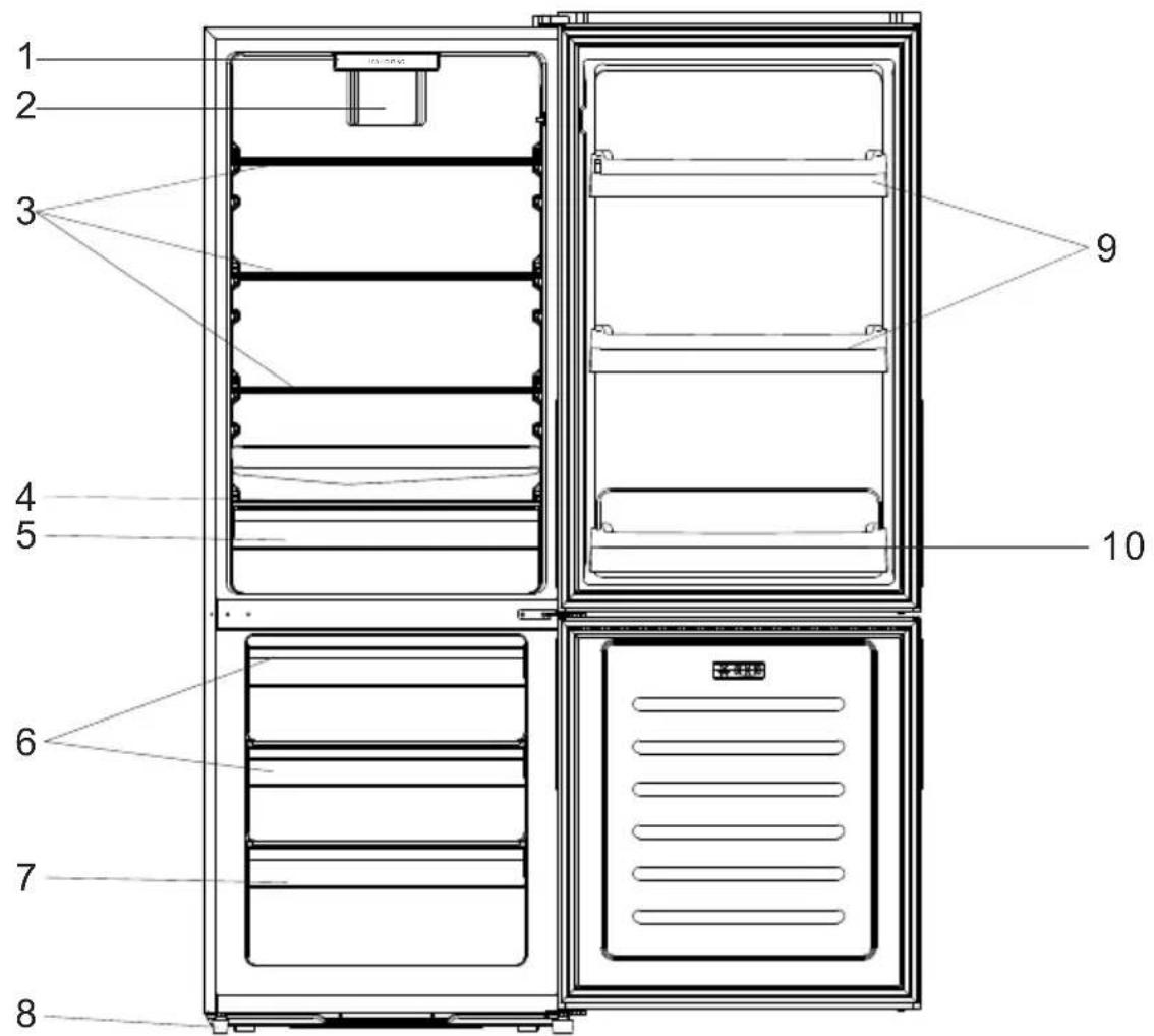 VEDETTE VFC430BRX - Enlevement des appareils menagers USAGES - 2
