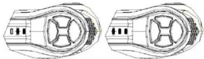 THOMSON THVC93120R - Luces indicadoras - 2