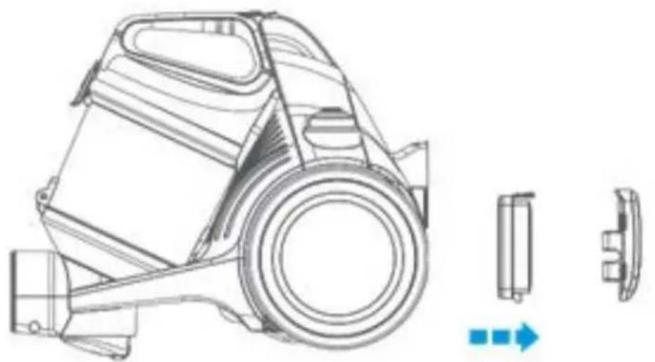 THOMSON THVC212R - Filtre HEPA - 1
