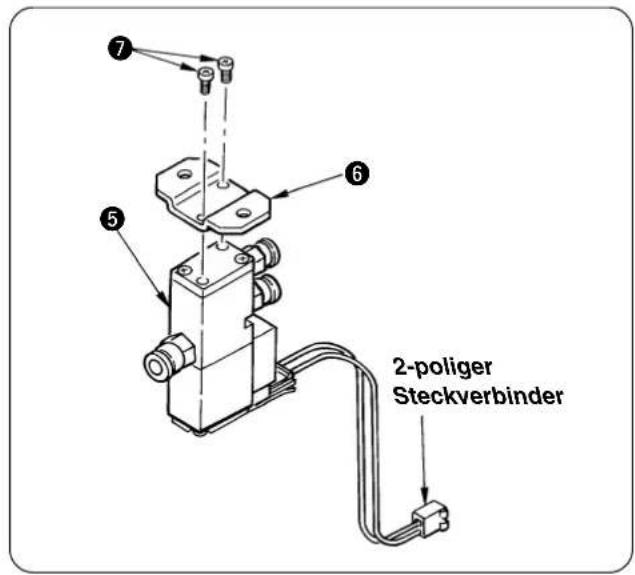 7 6 5 2-poliger Steckverbinder