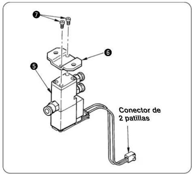 7 6 5 Conector de 2 patillas