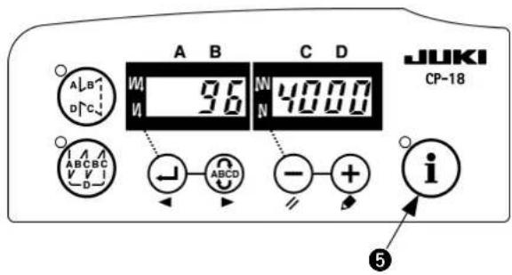 A B C D JUKI CP-18 A B C D C 96 4000 ABC V V D ABCD - + i ⑤